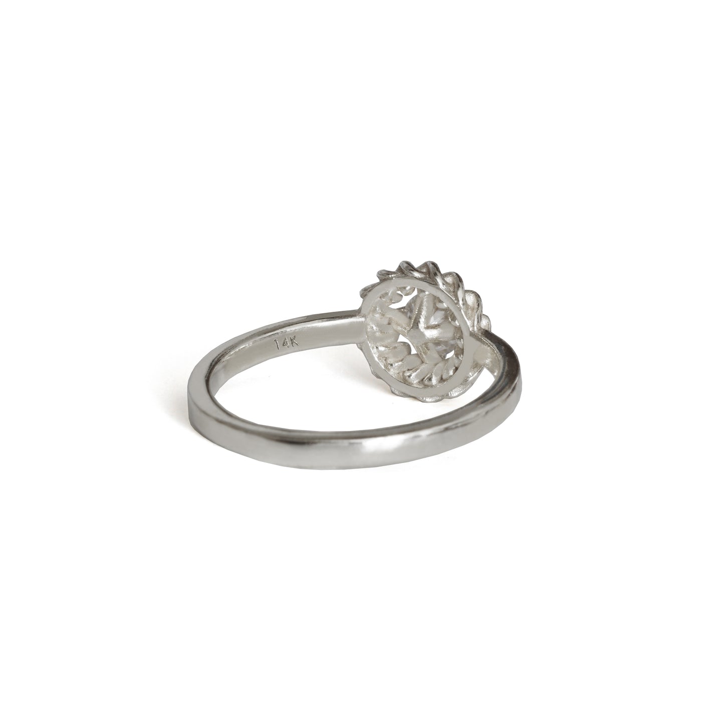 Diamond Harmony Silver Ring