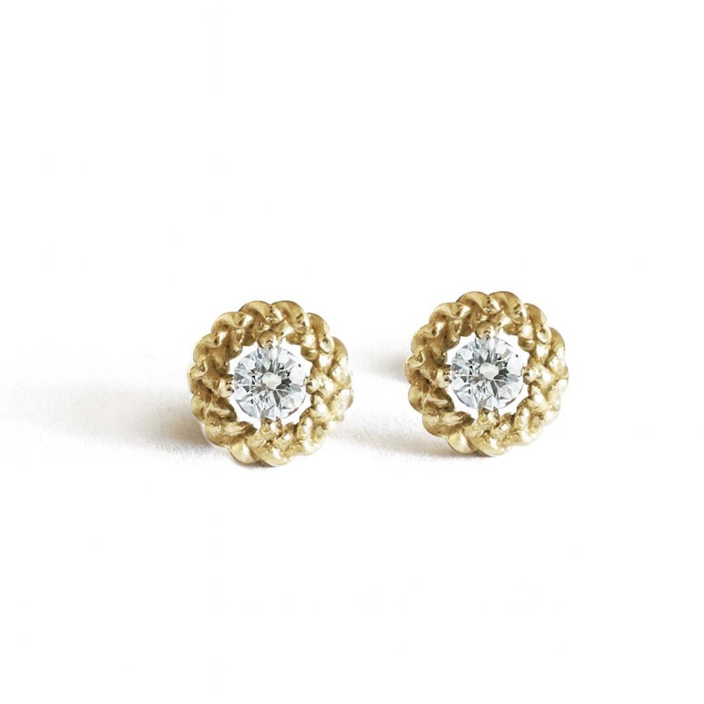 Harmony Diamond Gold Earrings