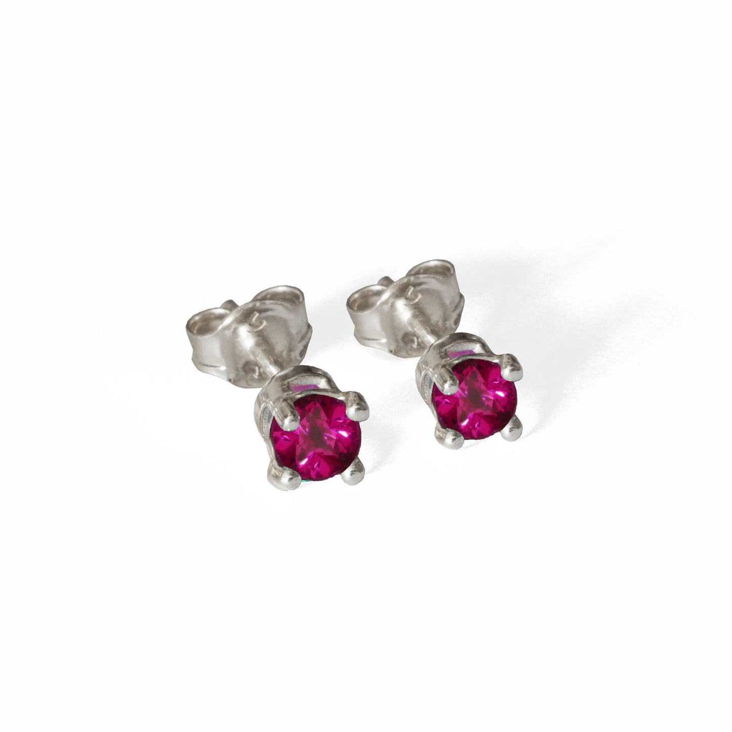 Ruby Stud Earrings