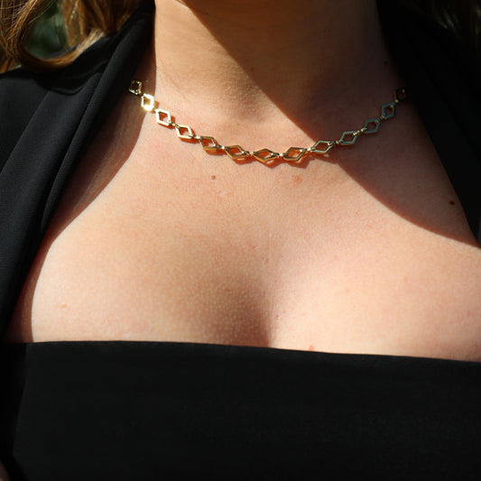 Kathe Mera Concept Signature Necklace - Rhombus Necklace