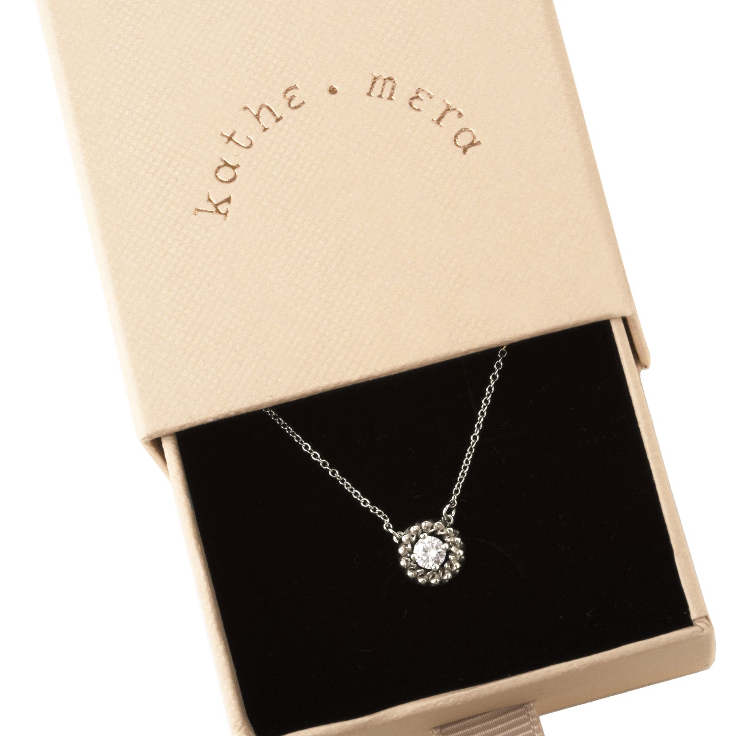 Harmony Braid Moissanite Necklace