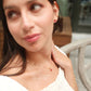 Ruby Gold Necklace - Dainty Heart Necklace