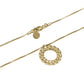 Eternal Circle of Braids Necklace