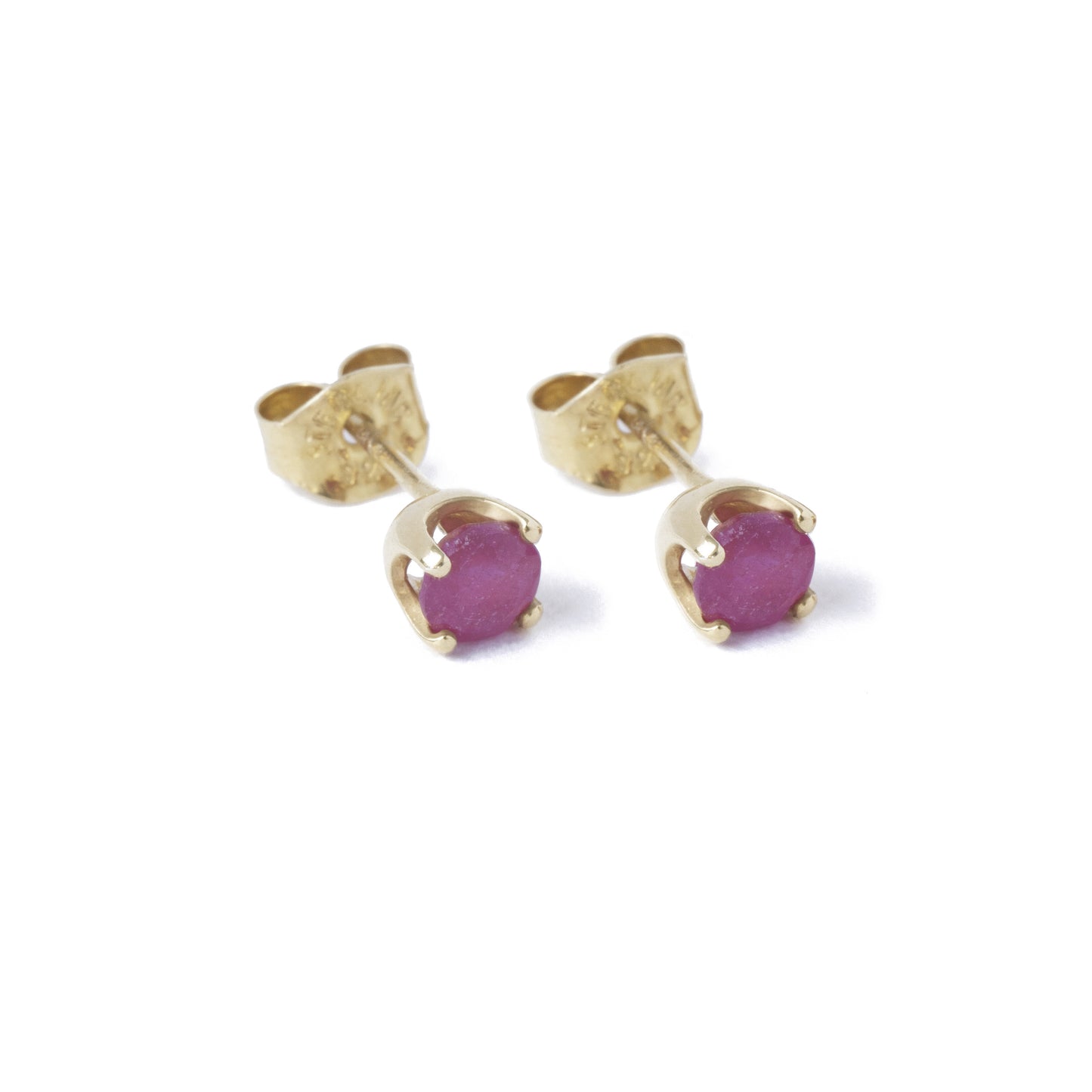 Ruby Stud Earrings