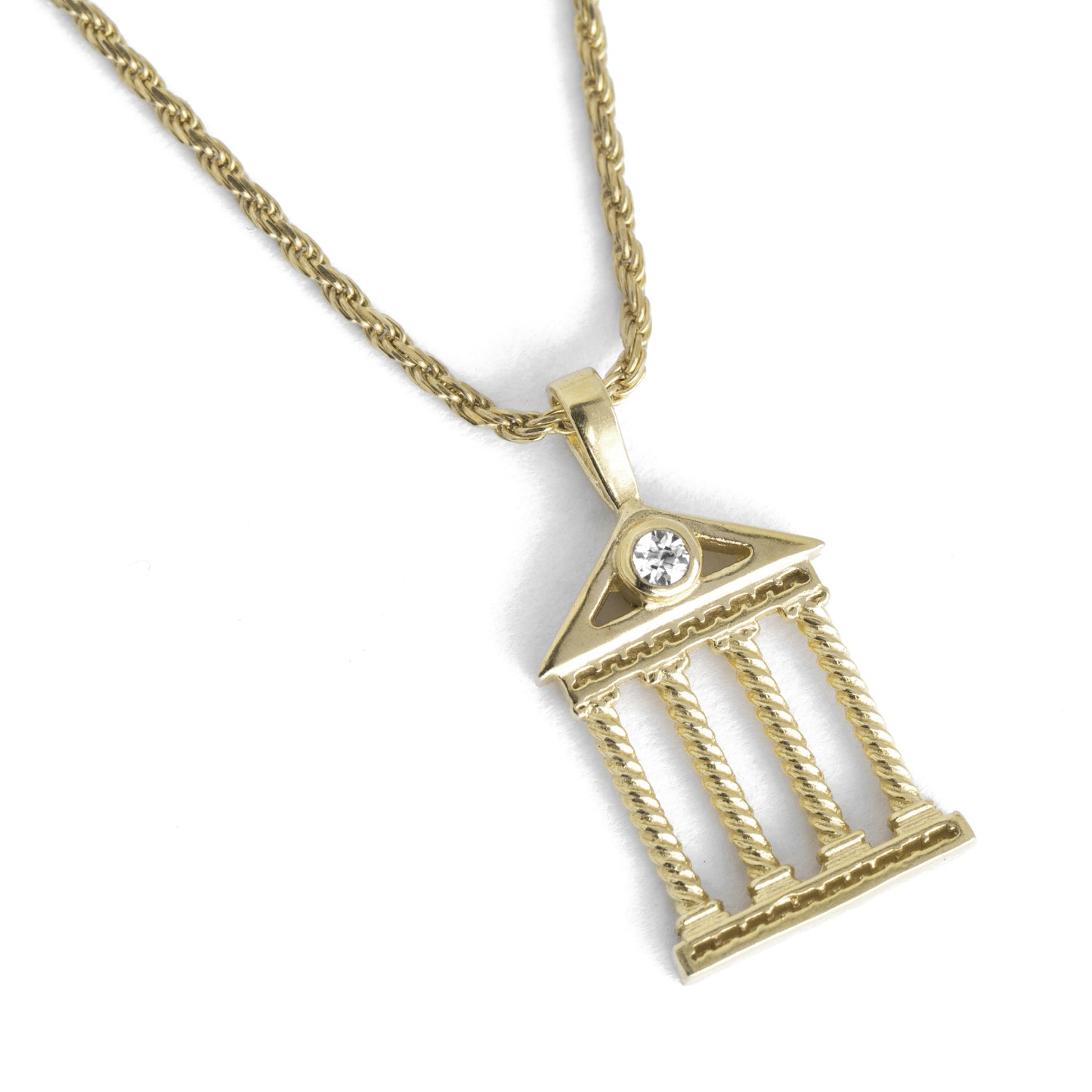 Greek Temple Necklace