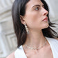 Kathe Mera Concept Five Square Signature Silver Earrings