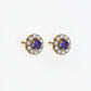 Bundle: Lab Grown Diamonds, Emeralds, Rubies, Amethysts Studs With Jackets