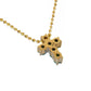 Mini Emerald Cross Necklace