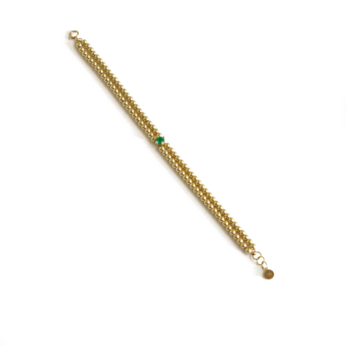 Emerald Beads Bracelet