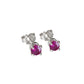 Ruby Stud Earrings