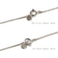 Varia Diamond Necklace 14k White Gold