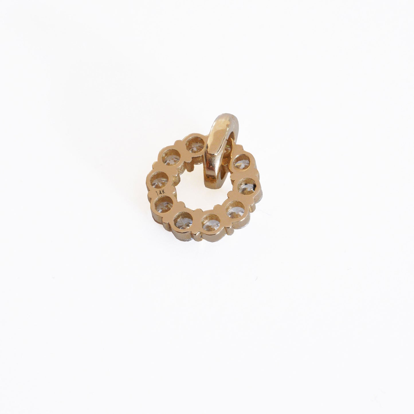 Diamond Circle Necklace