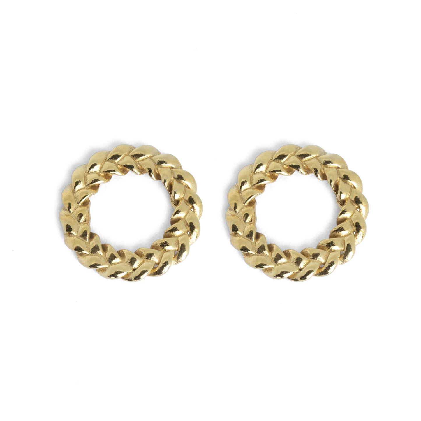 Eternal Circle of Braids Earrings