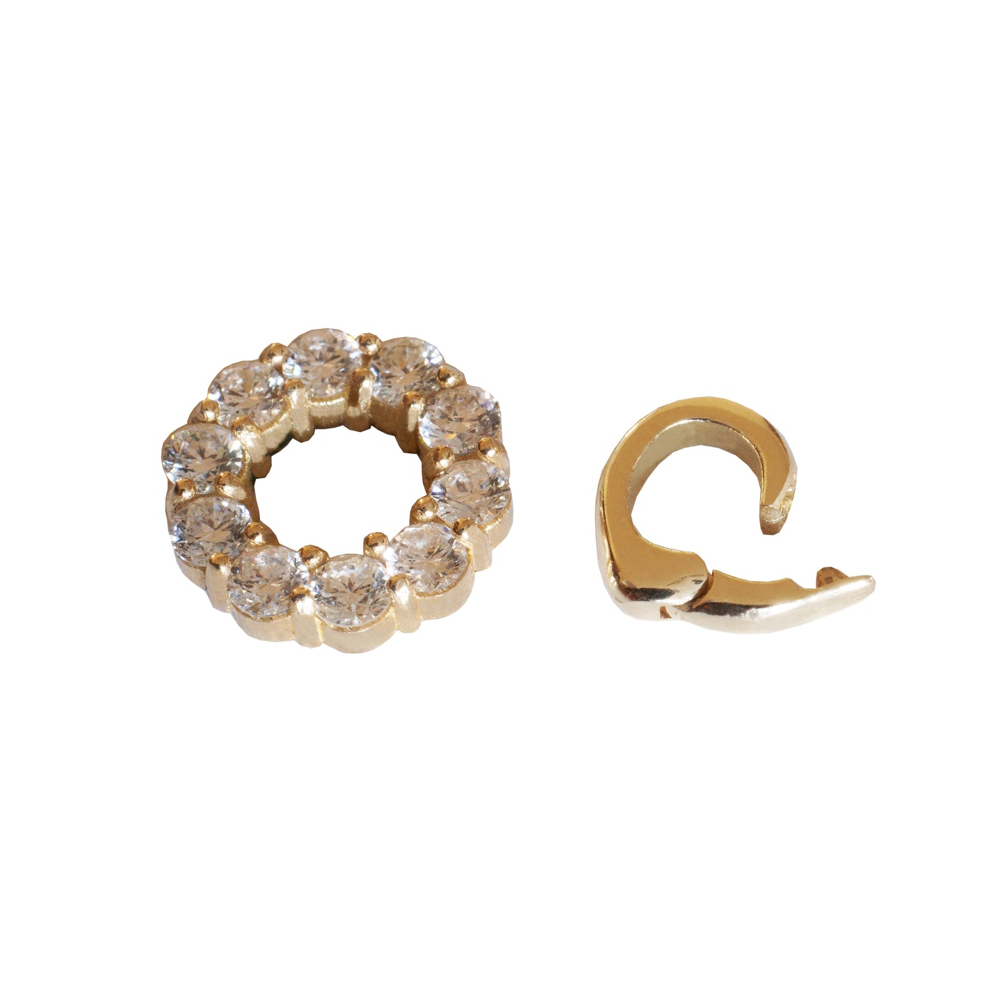 Diamond Circle Necklace