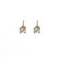 Lab Grown Diamond Stud Earrings with Threaded Post and Back