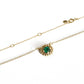 Harmony Braid Emerald Necklace