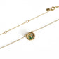 Harmony Braid Emerald Necklace