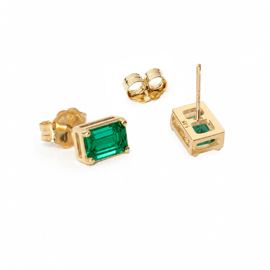 Lazos Emerald Earrings
