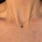 Emerald Teardrop Necklace