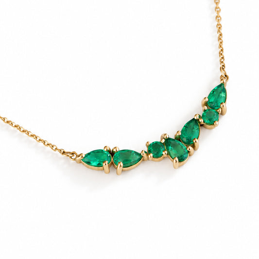 Varia Emerald Necklace