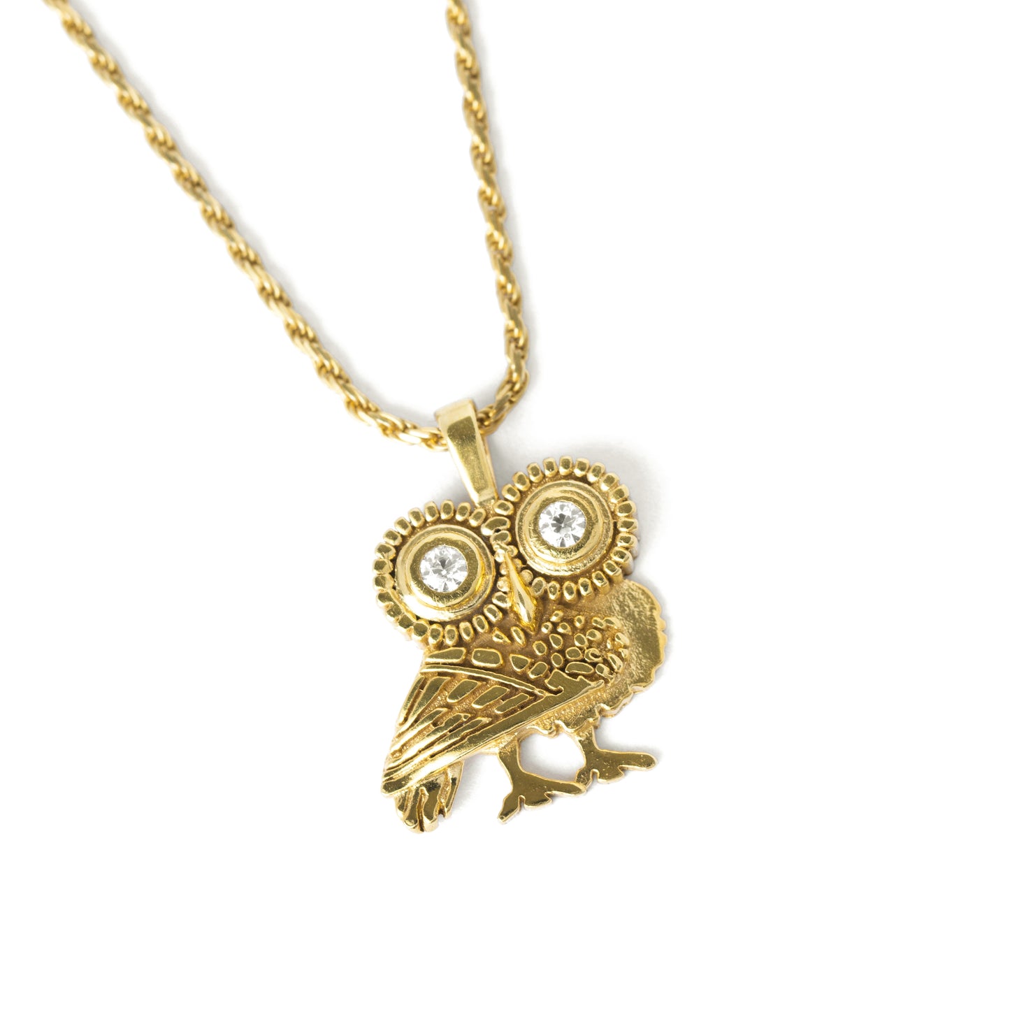 Athena's Wisdom Owl Necklace