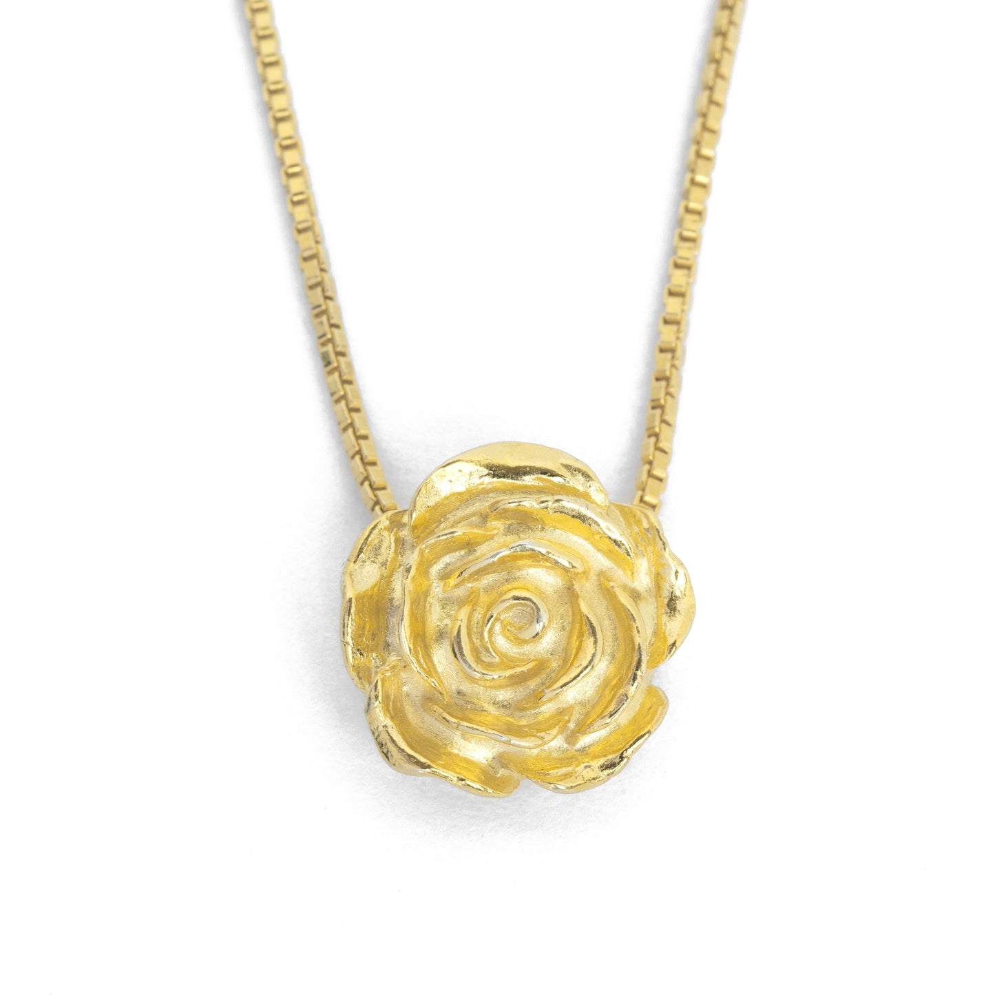 Small Rose Necklace