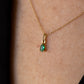 Emerald Teardrop Necklace