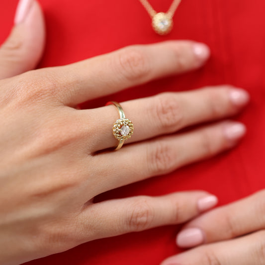 Diamond Harmony Ring