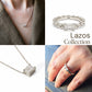 Lazos Diamond Necklace 14k White Gold