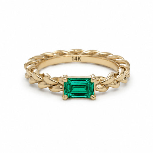 Lazos Emerald Ring