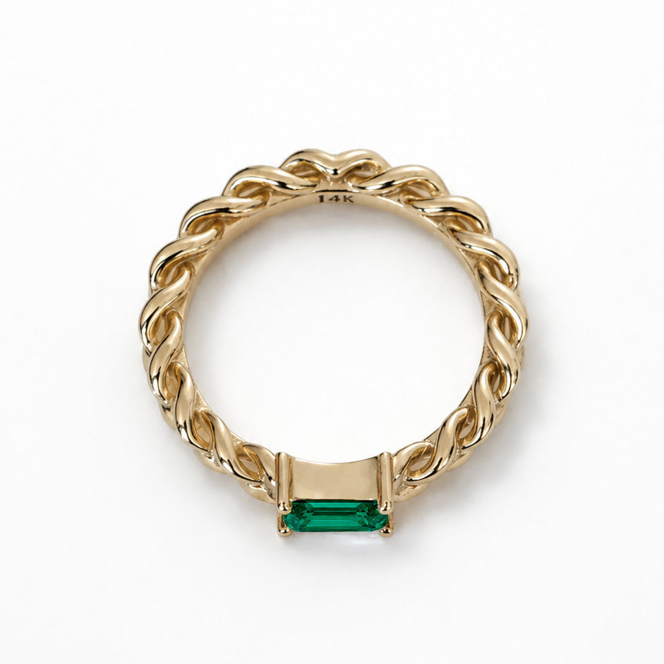 Lazos Emerald Ring