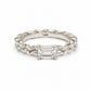 Lazos Ring - 14k White Gold Ring