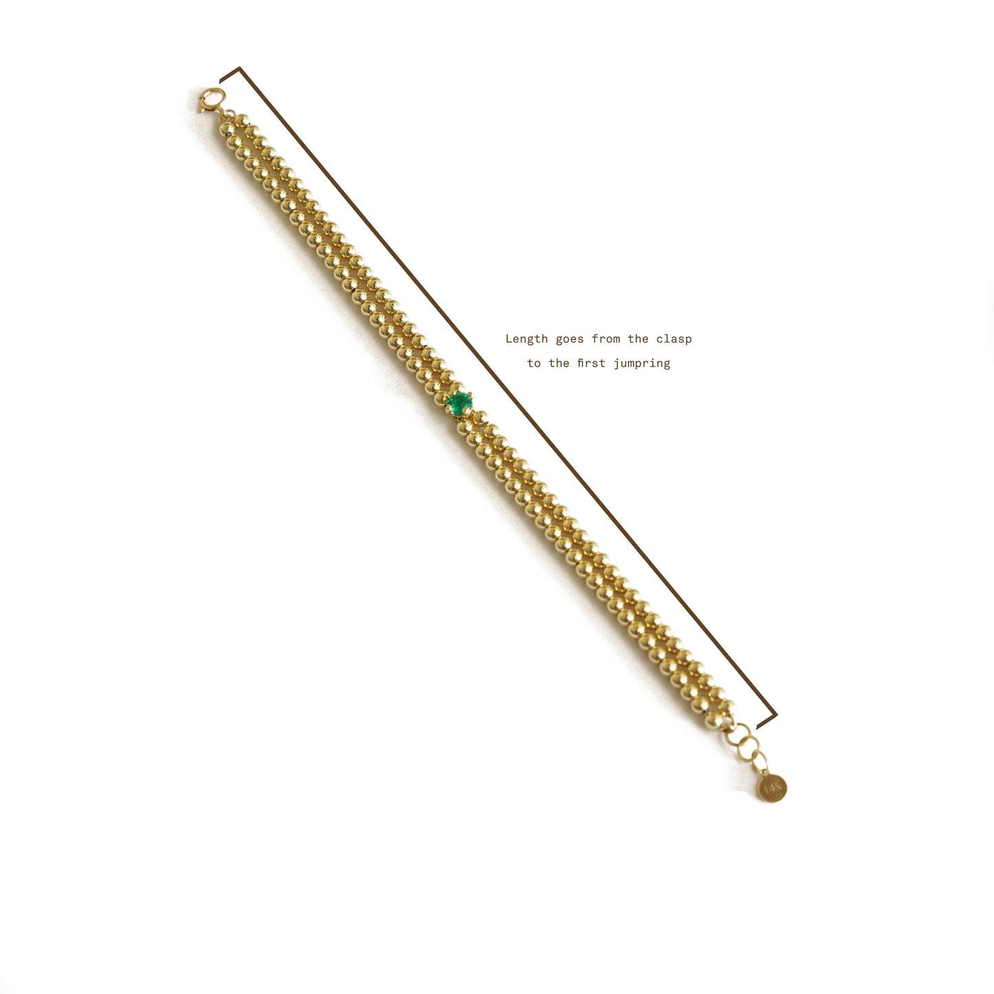 Emerald Beads Bracelet