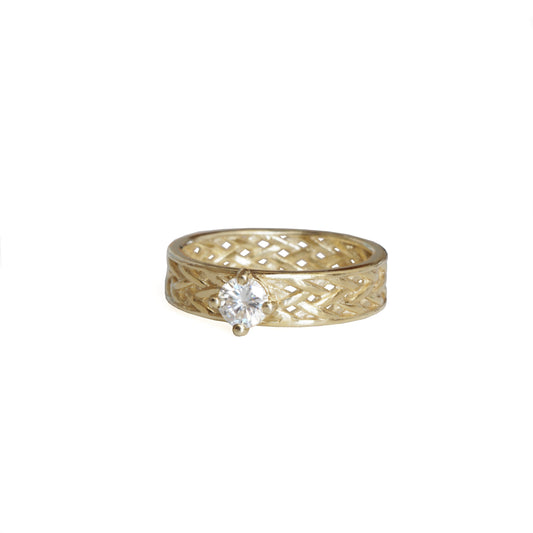 Diamond Mesh Ring