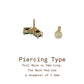 Mini Rainbow Stud Earrings