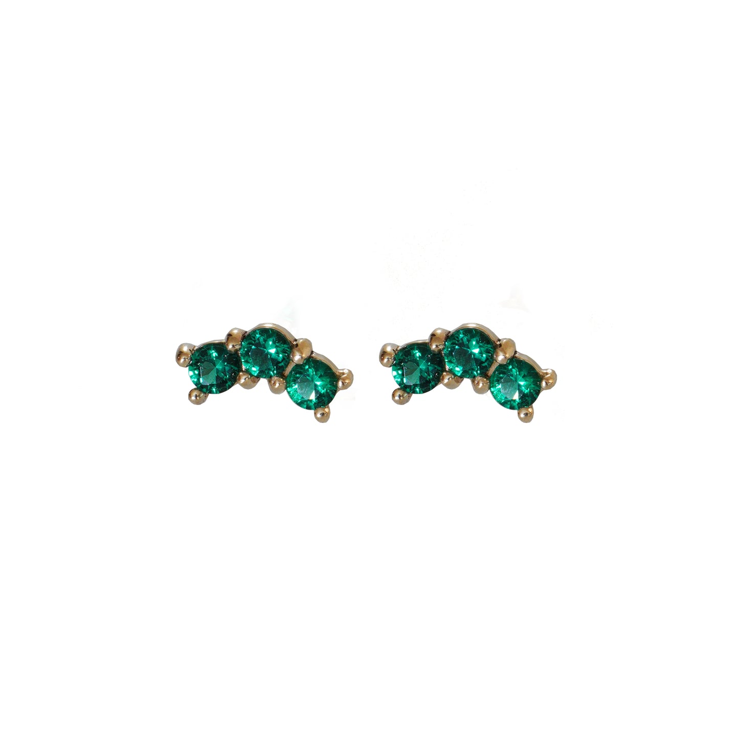 Mini Rainbow Stud Earrings