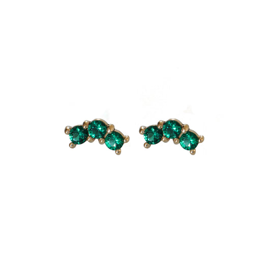 Mini Rainbow Stud Earrings