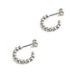 Small Beaded Hoops Earrings