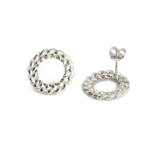 Eternal Circle of Braids Earrings