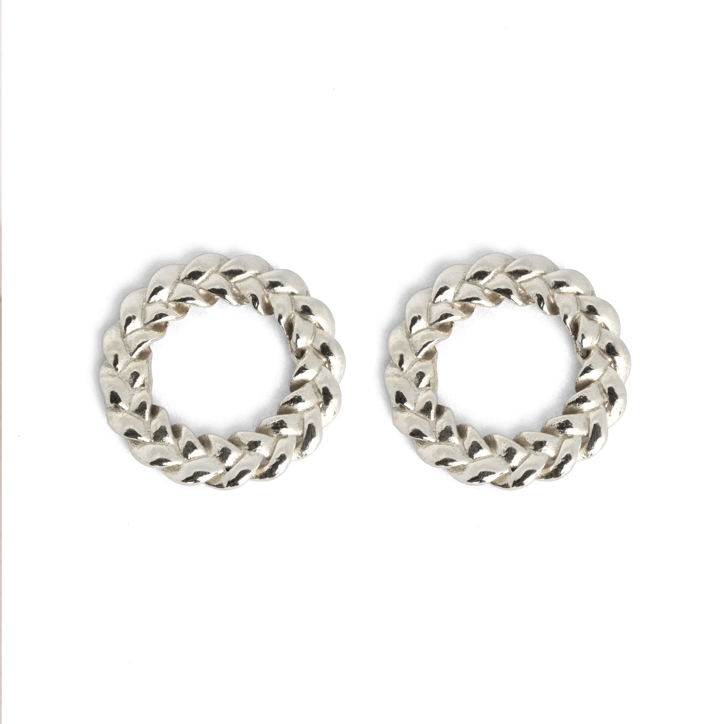 Eternal Circle of Braids Earrings