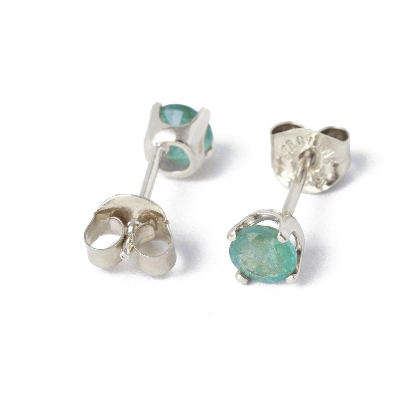 Emerald Stud Earrings