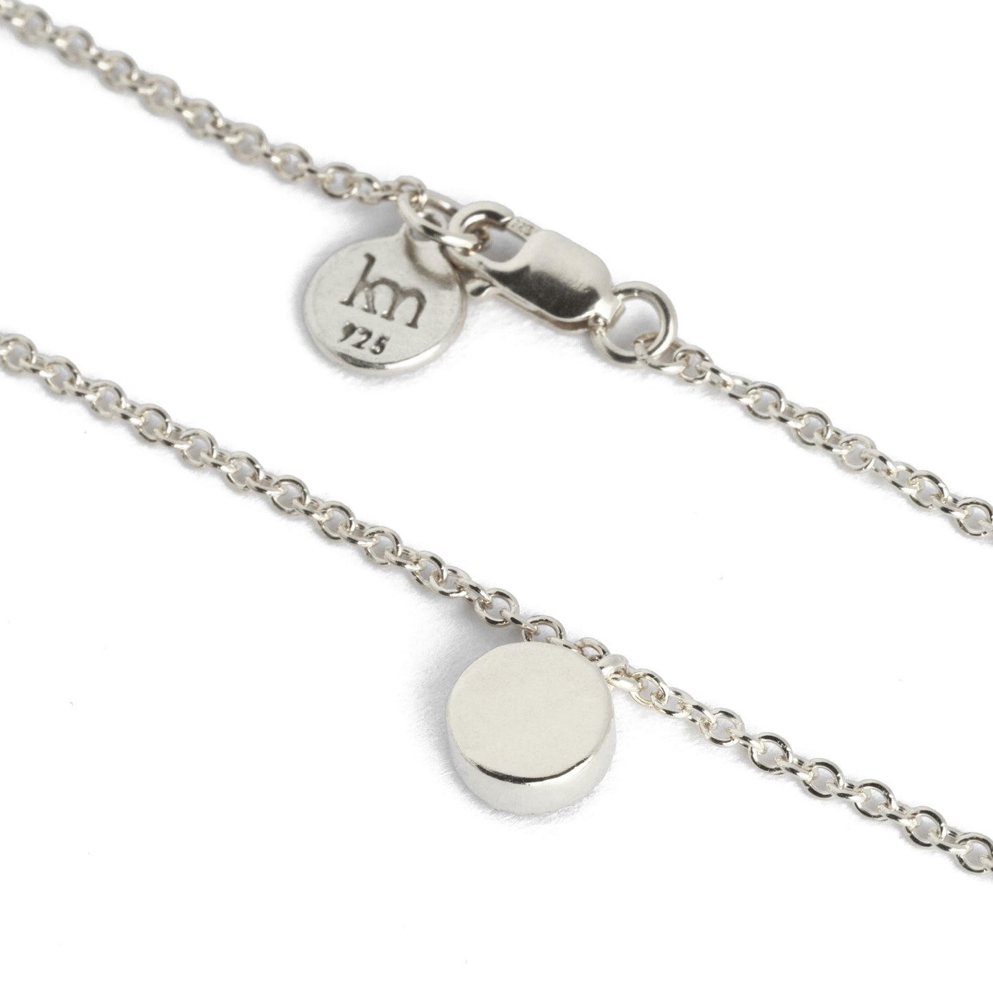 Greek Key Moissanite Necklace