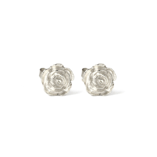 Mini Rose Stud Earrings