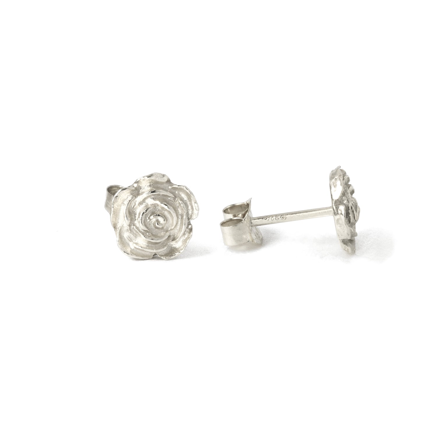 Mini Rose Stud Earrings