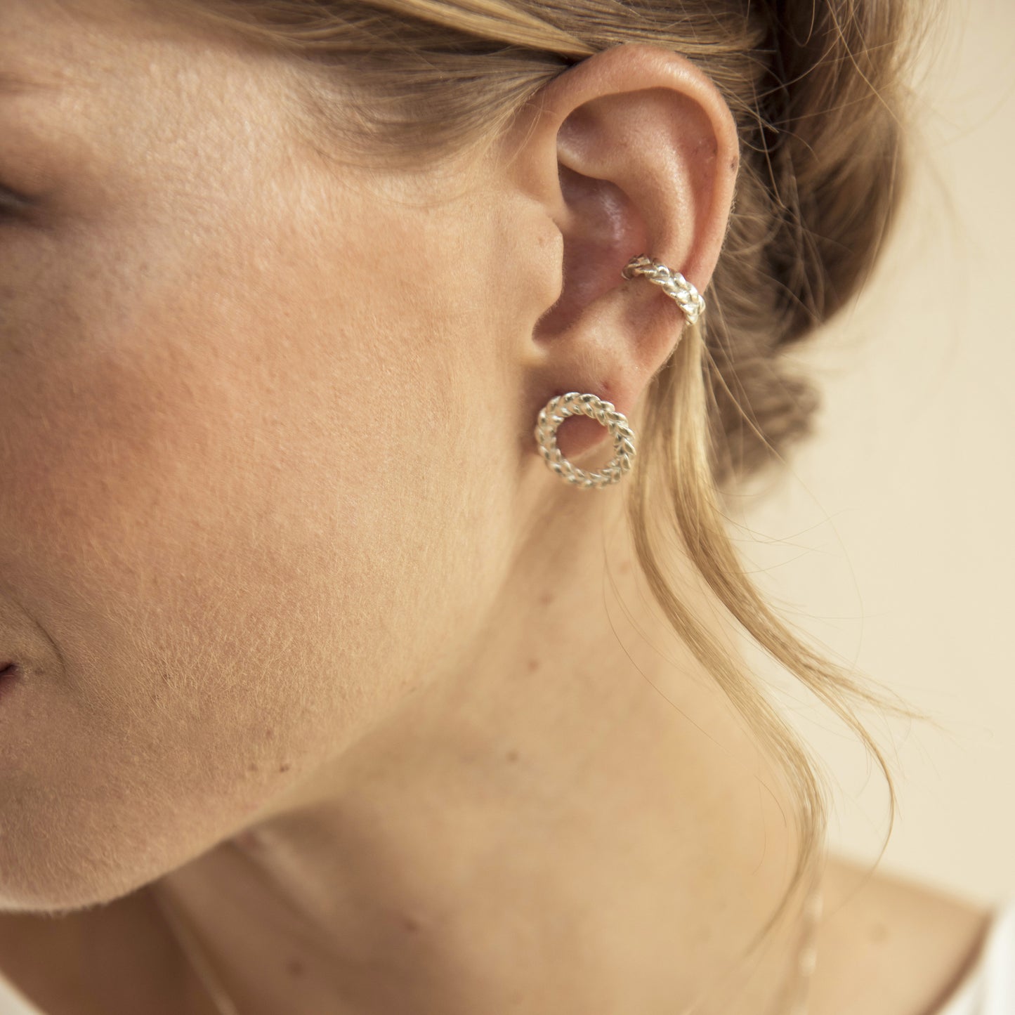 Eternal Circle of Braids Earrings