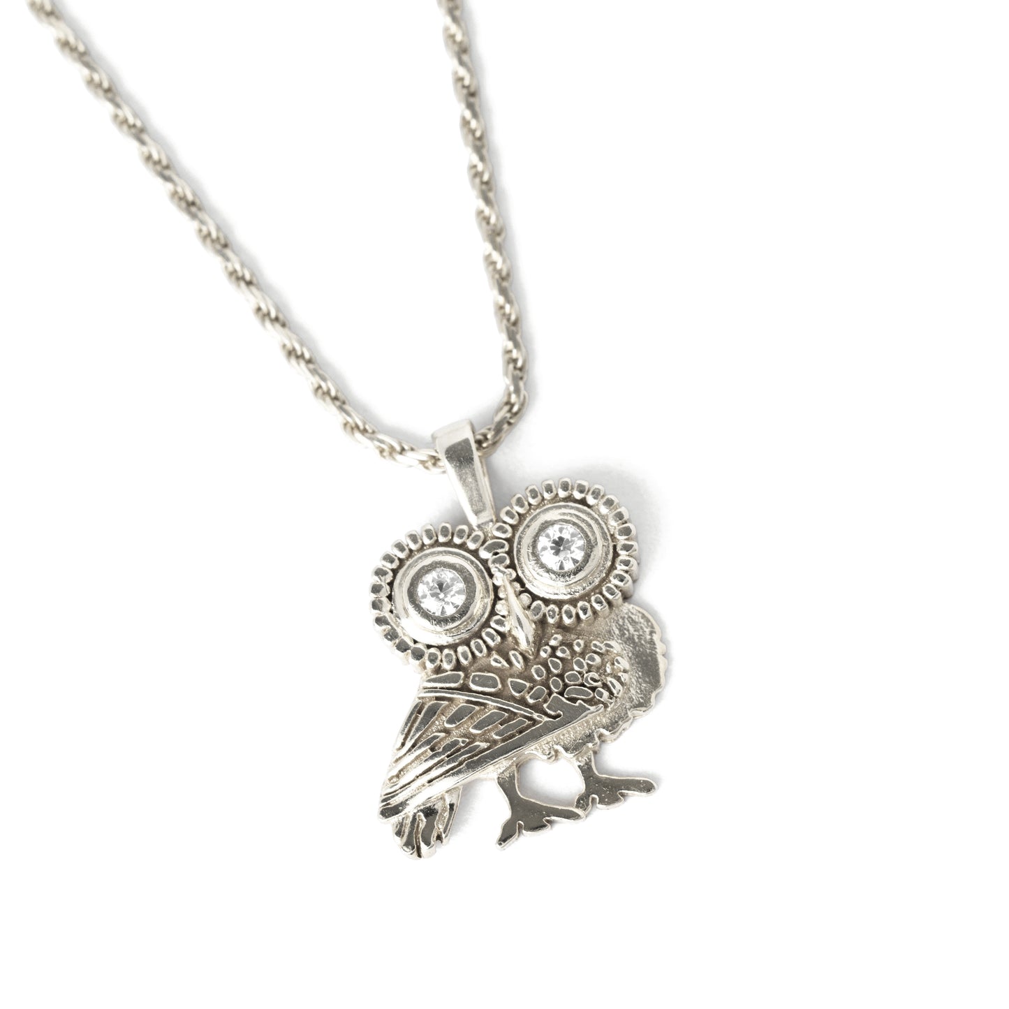 Athena's Wisdom Owl Necklace