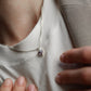 Alexandrite Necklace - Dainty Heart Necklace
