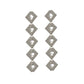 Kathe Mera Concept Five Square Signature Silver Earrings