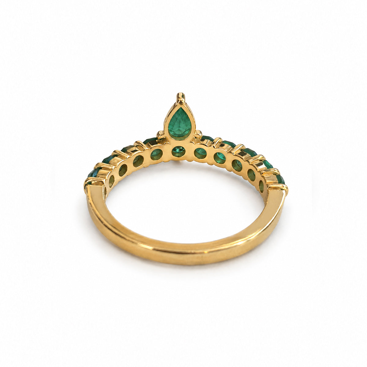Varia Emerald Band Ring