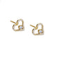 Eternal Diamond Heart Earrings